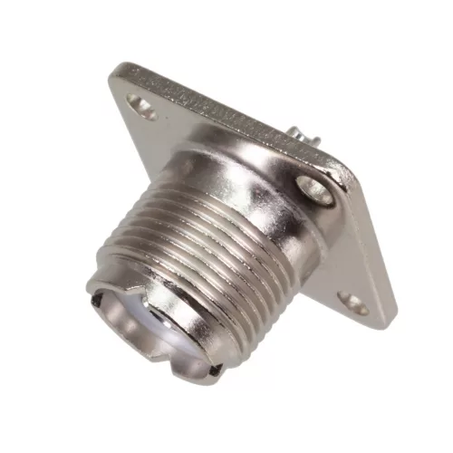 U6551A1-NTT-50 - UHF- aljzat, szerelhető szigetelő:TEFLON - AMPHENOL