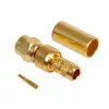 SMC6121A2-3GT30G-1-50 - SMC dugó, crimp, lengő, RG58 szigetelő:TEFLON - AMPHENOL
