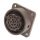 C01610G0170001 - ipari 17+1-pólusú aljzat, szerelhető C16-3 IP65, betét:VN02 015 00... - AMPHENOL