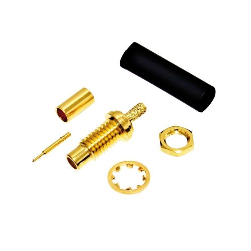 SMC1421A1-3GT30G-5-50 - SMC aljzat, crimp, RG174 szigetelő:TEFLON - AMPHENOL