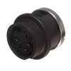 T3437000 - ipari 7-pólusú aljzat, szerelhető C091B Külső Bayonet-zár (07-a) - AMPHENOL