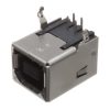 UE27BC74100 - USB-USB-B aljzat 90° NYÁK-ba U27-sorozat - AMPHENOL