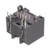 RJHSE5081 - RJ45 8-pólusú aljzat NYÁK-ba moduláris zöld+sárga LED - AMPHENOL