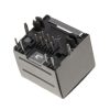 RJHSE5381 - RJ45 8-pólusú aljzat NYÁK-ba moduláris árnyékolt zöld+sárga LED - AMPHENOL