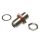 F7471B2-001-NPPT-75 - F-F-Toldó 75Ohm aljzat/aljzat POLYPROPYLENE - AMPHENOL