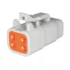 ATM06-4S Plug Housing - AMPHENOL - ATM06-4S
