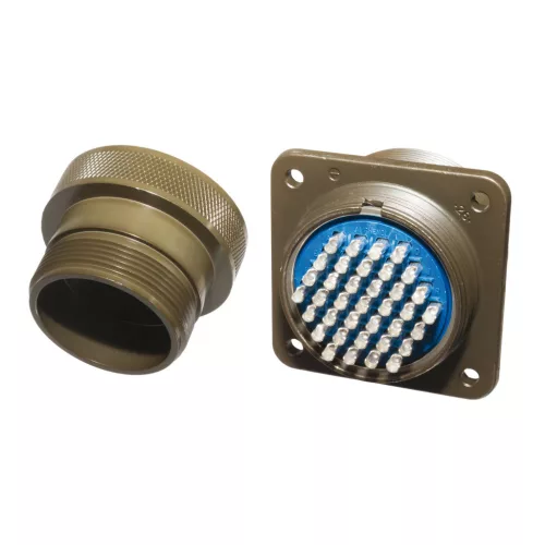 97-3100A-28-21S - 37-pólusú aljzat, szerelhető 97 - AMPHENOL