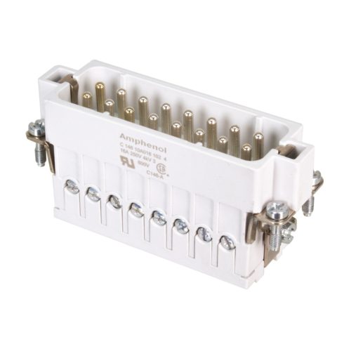 C14610A0161024 - 16+PE ipari 16-pólusú dugó C146A - AMPHENOL