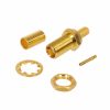 252145 - MCX aljzat, szerelhető, 50 Ohm 6 GHz - AMPHENOL