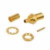 252145 - MCX aljzat, szerelhető, 50 Ohm 6 GHz - AMPHENOL