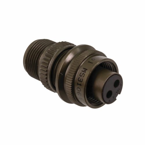 MS3106A-10SL-4S - 2-pólusú aljzat , lengő MS - AMPHENOL