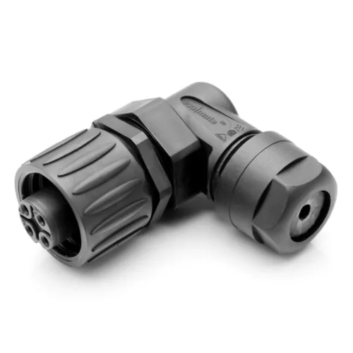 C01620F00310012 - ipari 3+1-pólusú aljzat, lengő 90° IP67 IP67IP67 - AMPHENOL