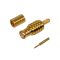   MCX 1121A1-3GT30G-14-50 - MCX dugó, crimp, lengő MCX/RG178/196 szigetelő:TEFLON - AMPHENOL