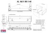 AL 160X80X40mm - 160x80x40