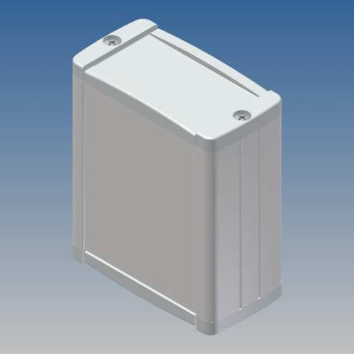 TEKAL11.30 - extrudált fém műszerdoboz 70x60x31mm asztali fehér/világosszürke - TEKO