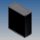 TEKAL21.29 - extrudált fém műszerdoboz 100x86x37mm asztali fekete/sötétszürke - TEKO