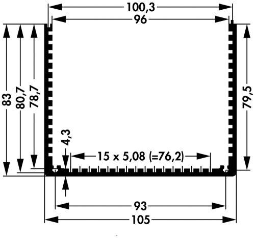 KO H 14 1000 ME - FISCHER ELEKTRONIK - KOH141000ME