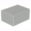 02238200 - M2381 EUROMAS műszerdoboz, 160x120x75mm, polikarbonát, fali, szürke, IP65 - BOPLA