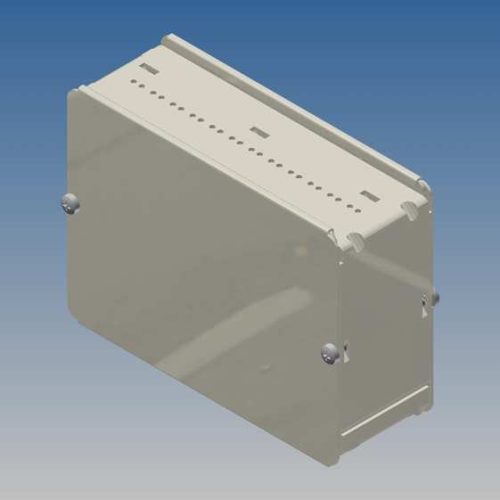 396.15 - műszerdoboz 101x76x36mm ónozott vaslemez horizontális/vertikális elválasztó rekeszekkel - TEKO