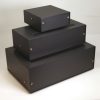 AL 150 X 100 X 60mm fekete - 150x100x60