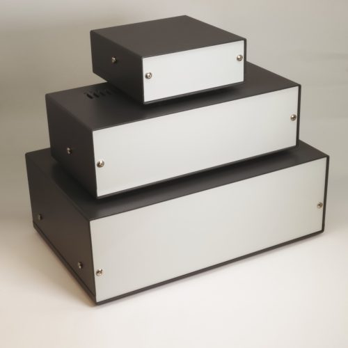 AL 250X200X100mm fekete - 250x200x100