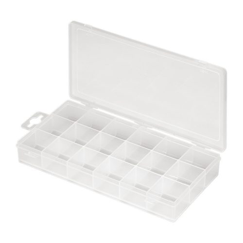 Plastikleerbox mit 18 Fächern - GOOBAY - 90149