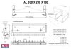 AL 300X200X100mm - 300x200x100