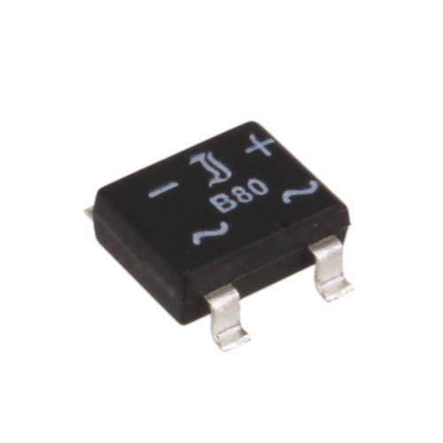 B380S2A - SMD Un=380V, Urrm=800V 2.3A 8.3x6.4mm diódahíd - DIOTEC