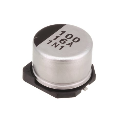 100 uF 16V ±20% SMD-E (d=8x6.2mm) - PANASONIC - ECEV1CA101P