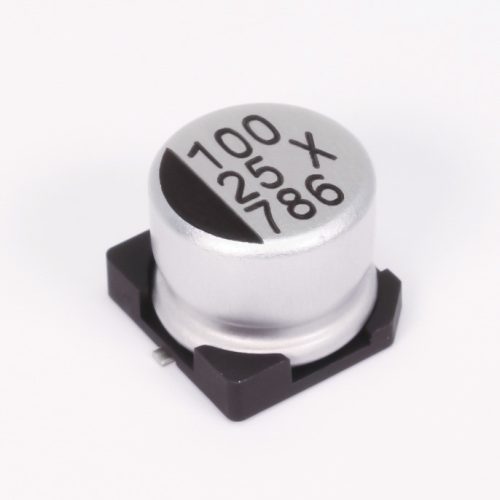 CX025M0470RGG-1010 - 470uF 25V 105°C ±20% UL-ESR SMD d=10x10.5mm elektrolit kondenzátor - YAGEO