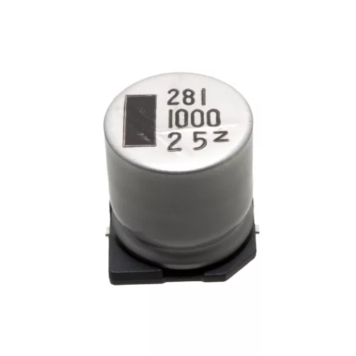 NAWU100M35V5X6.3JBF - 10uF 35V 105°C ±20% SMD d=5x6.3mm elektrolit kondenzátor - NIC COMPONENTS