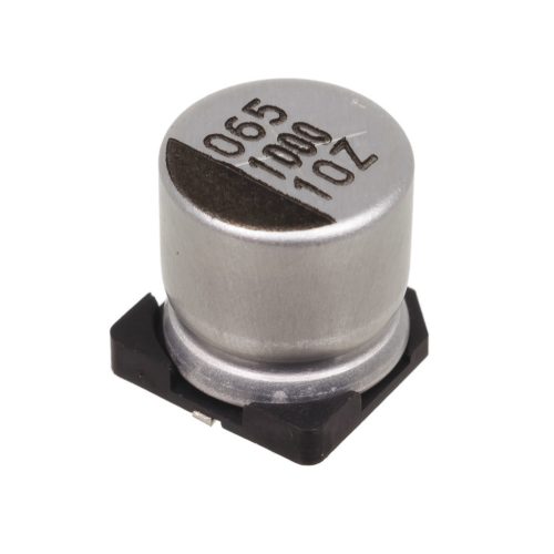 NAZT471M25V10X10.5LBF - 470uF 25V 105°C ±20% ESR SMD d=10x10.5mm elektrolit kondenzátor - NIC COMPONENTS