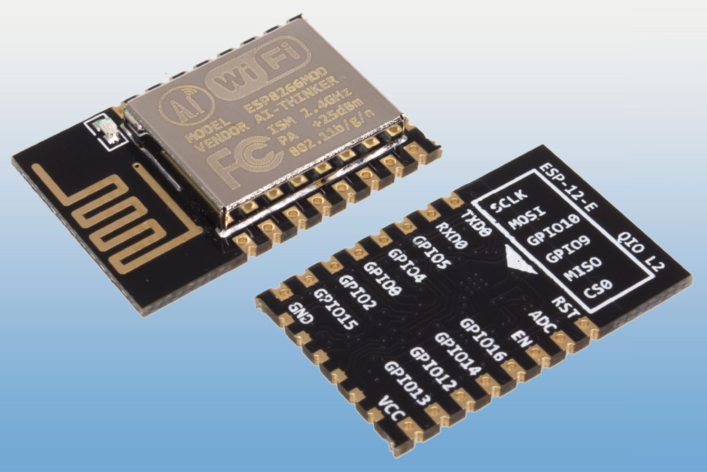 ESP-12E - egy rendkívül olcsó, de annál hatékonyabb Wi-Fi modul